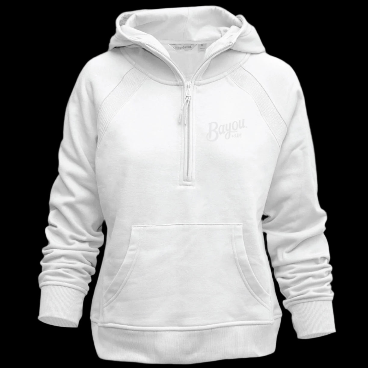 Bayou Rum Half Zip White