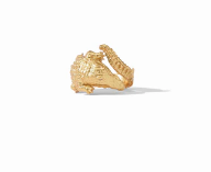 24k Gold Plated Alligator ring